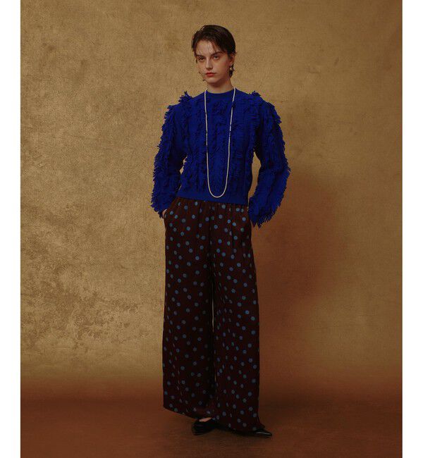 allureville「コインドットイージーパンツ」|チノ|ブラウン系