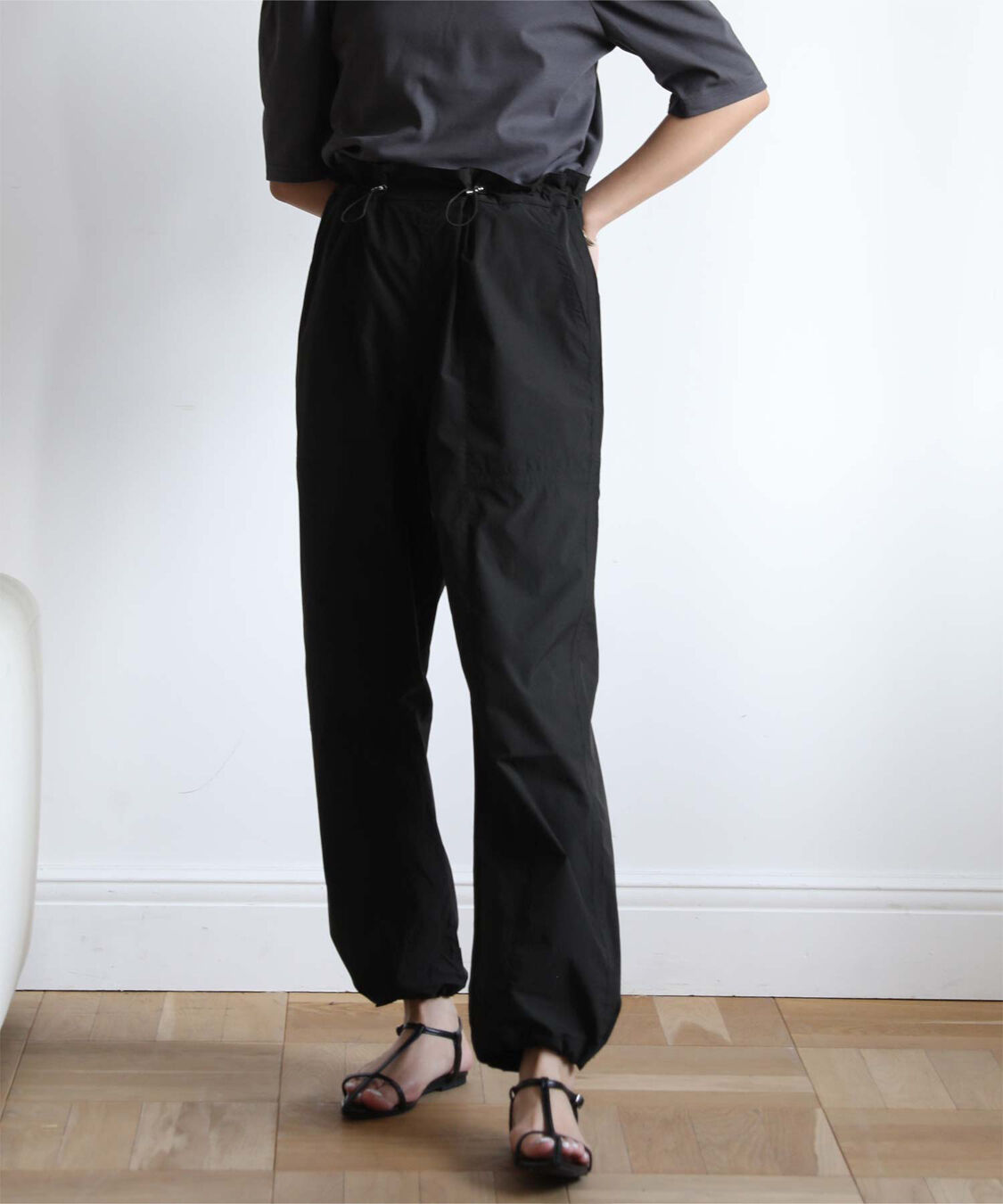 ur's「ドロストジョガーパンツ/ラッシュガード」|スラックス|