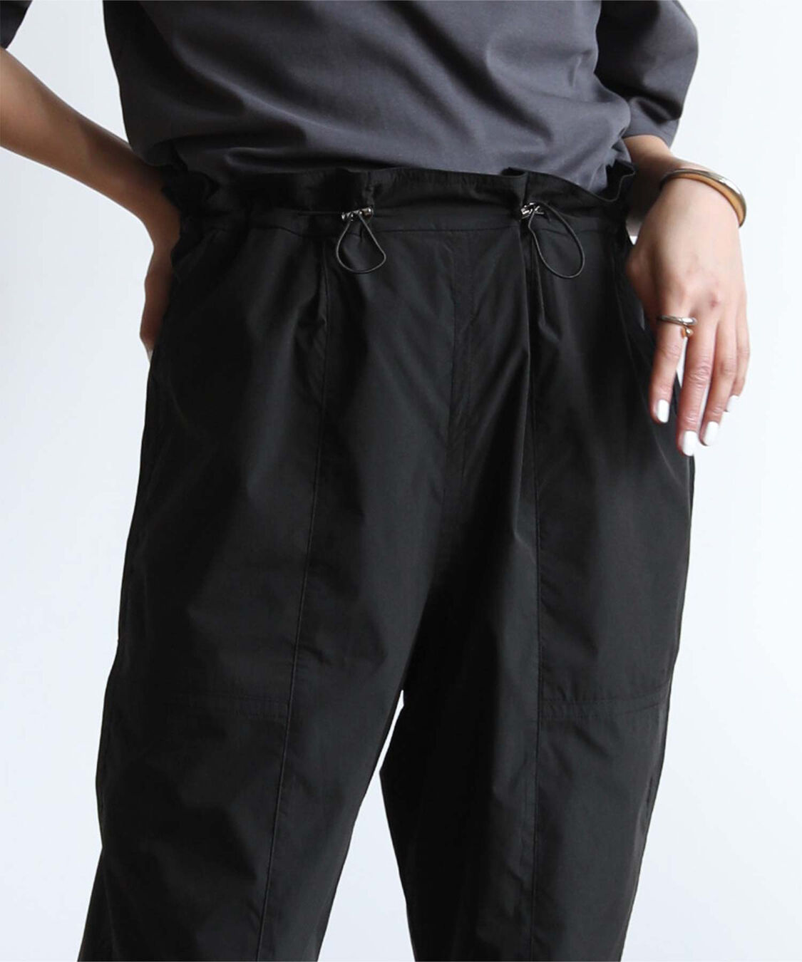 ur's「ドロストジョガーパンツ/ラッシュガード」|スラックス|