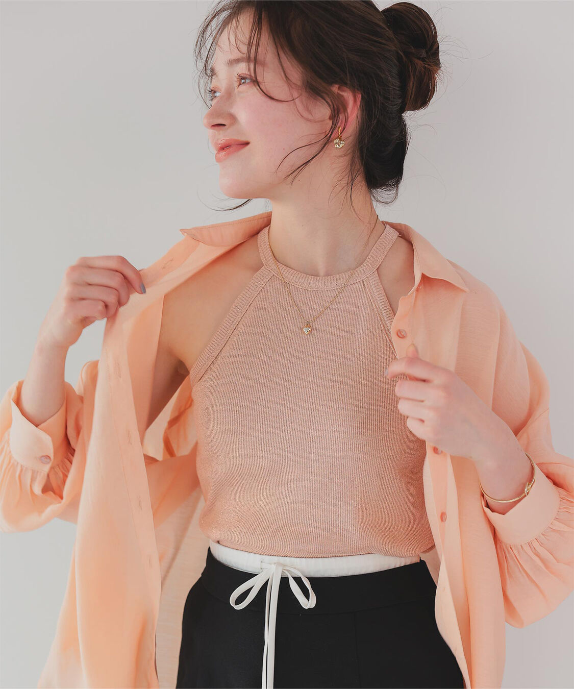 titivate「ホルターネックタンクトップ」|Tシャツ・カットソー|