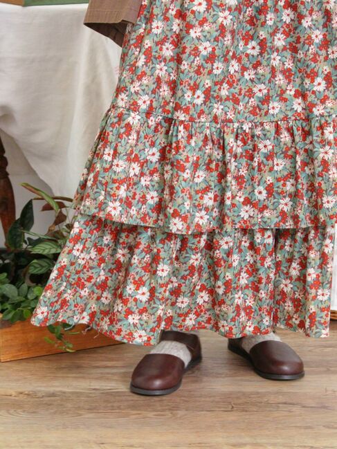 Samansa Mos2「柄アソート裾重ねスカート」|スカート|