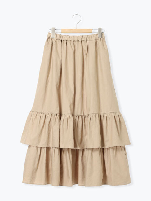 Samansa Mos2「柄アソート裾重ねスカート」|スカート|