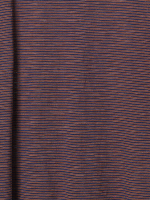 Samansa Mos2「ワンポイント刺繍シアーボーダーカーディガン」|カーディガン|