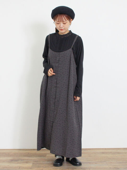 Samansa Mos2「【Slow linen】柄アソートキャミワンピース」|ワンピース|