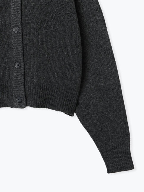 Samansa Mos2「◎求心風ぽこぽこ2WAYニット」|カーディガン|