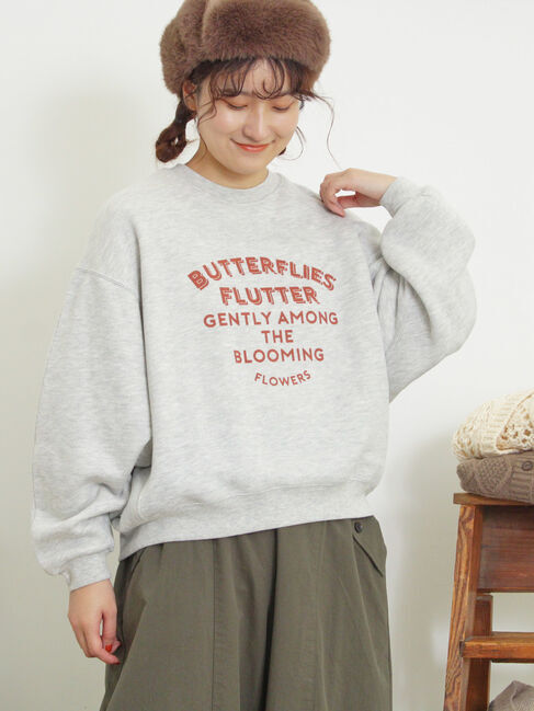 Samansa Mos2「柄アソートプリントスウェット」|Tシャツ・カットソー|