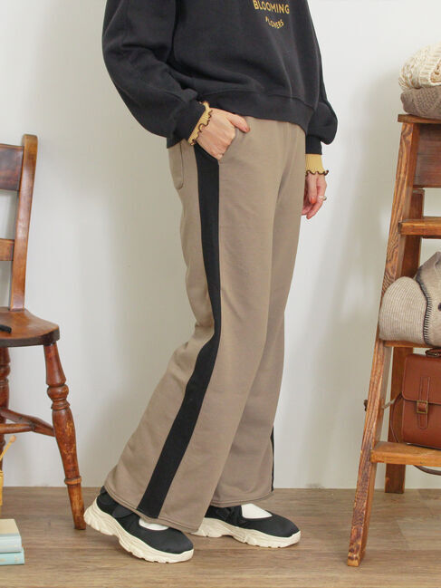 Samansa Mos2「サイドラインスウェットパンツ」|その他|