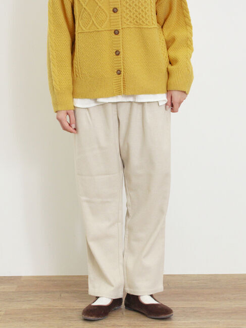 Samansa Mos2「ウール混テーパードパンツ」|その他|