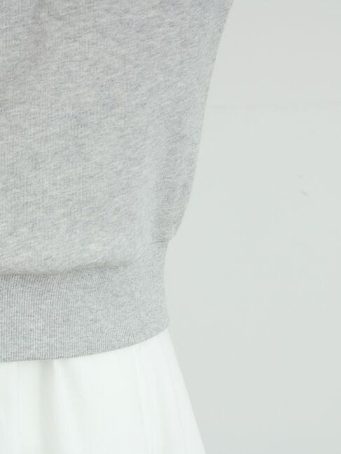 Samansa Mos2「裏毛3Dレース襟付きスウェット」|Tシャツ・カットソー|