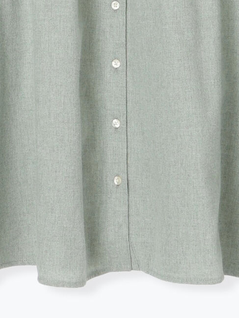 Samansa Mos2「シャーリング切替チュニック」|シャツ・ブラウス|