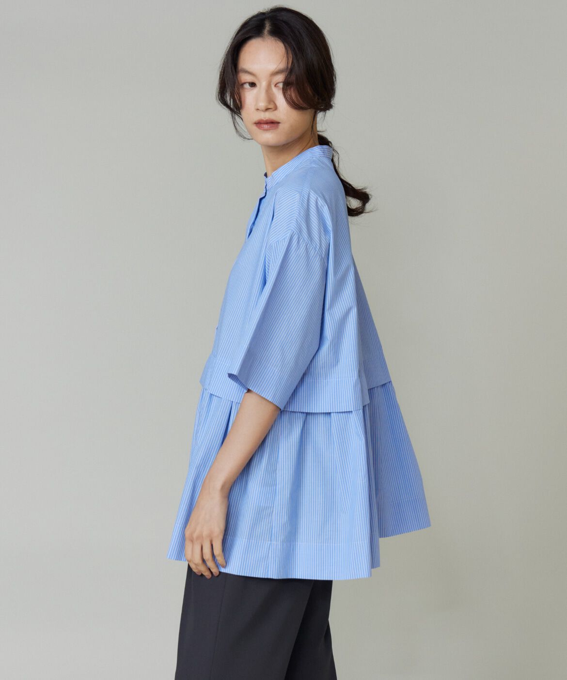 Le Souk「《大きいサイズ》ティアードブラウス」|シャツ・ブラウス|