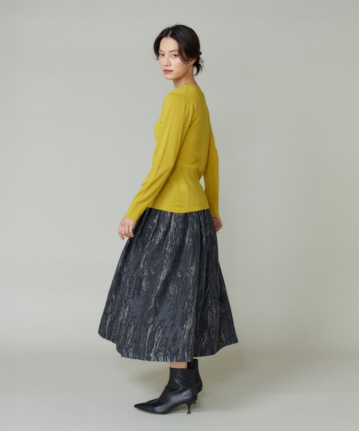 la veille by SUPERIOR CLOSET「アシンメトリーカーディガン」|カーディガン|