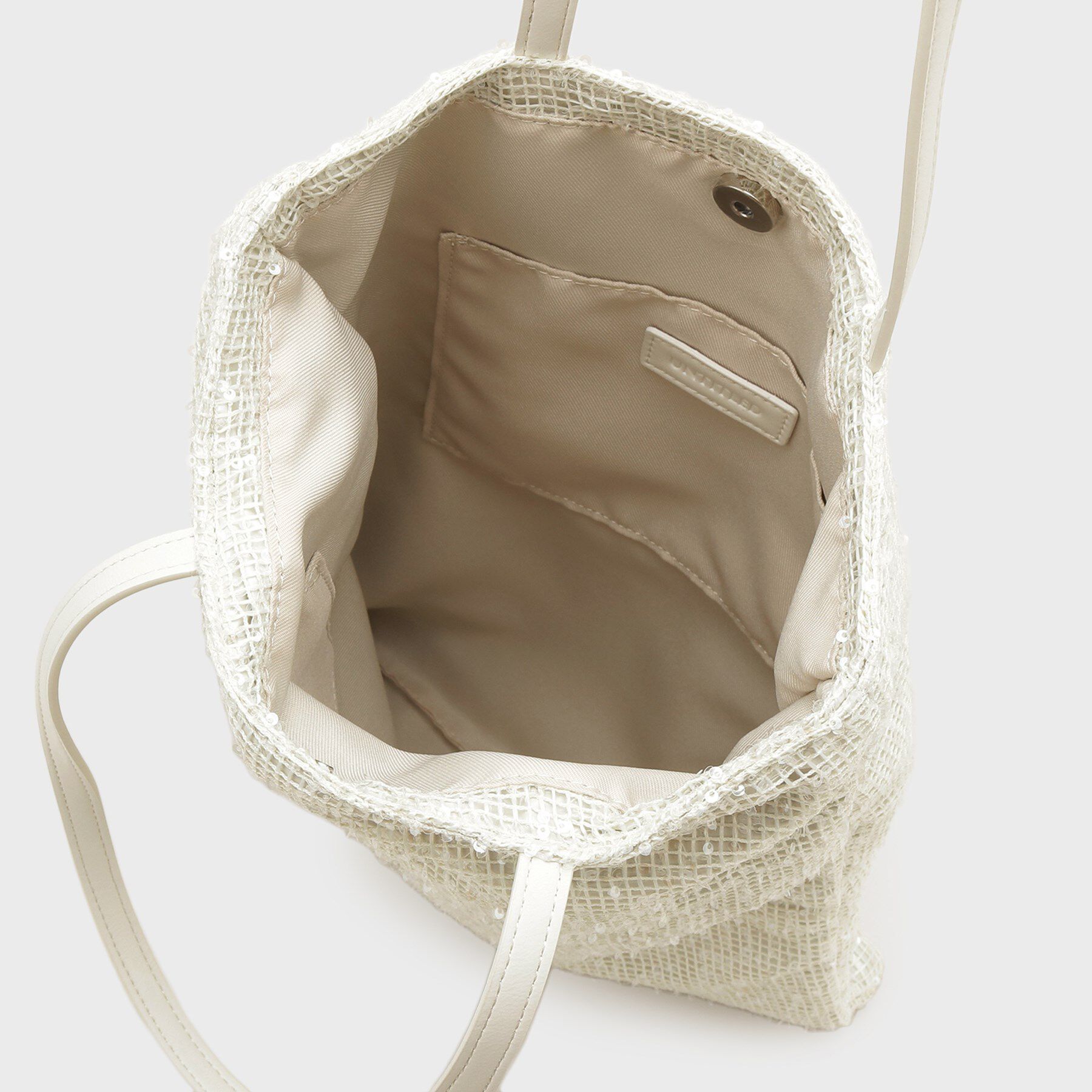 UNTITLED「スパンコールメッシュトート」|トートバッグ|