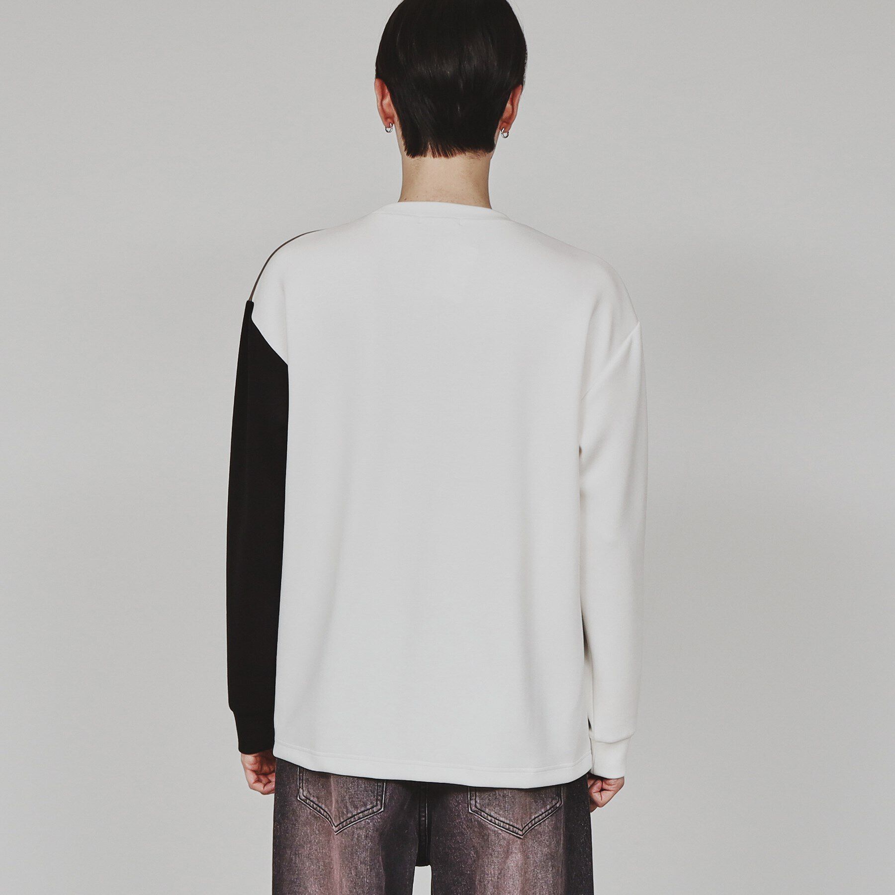 tk.TAKEO KIKUCHI「ダイヤゴナルブランケットカットソー」|Tシャツ・カットソー|