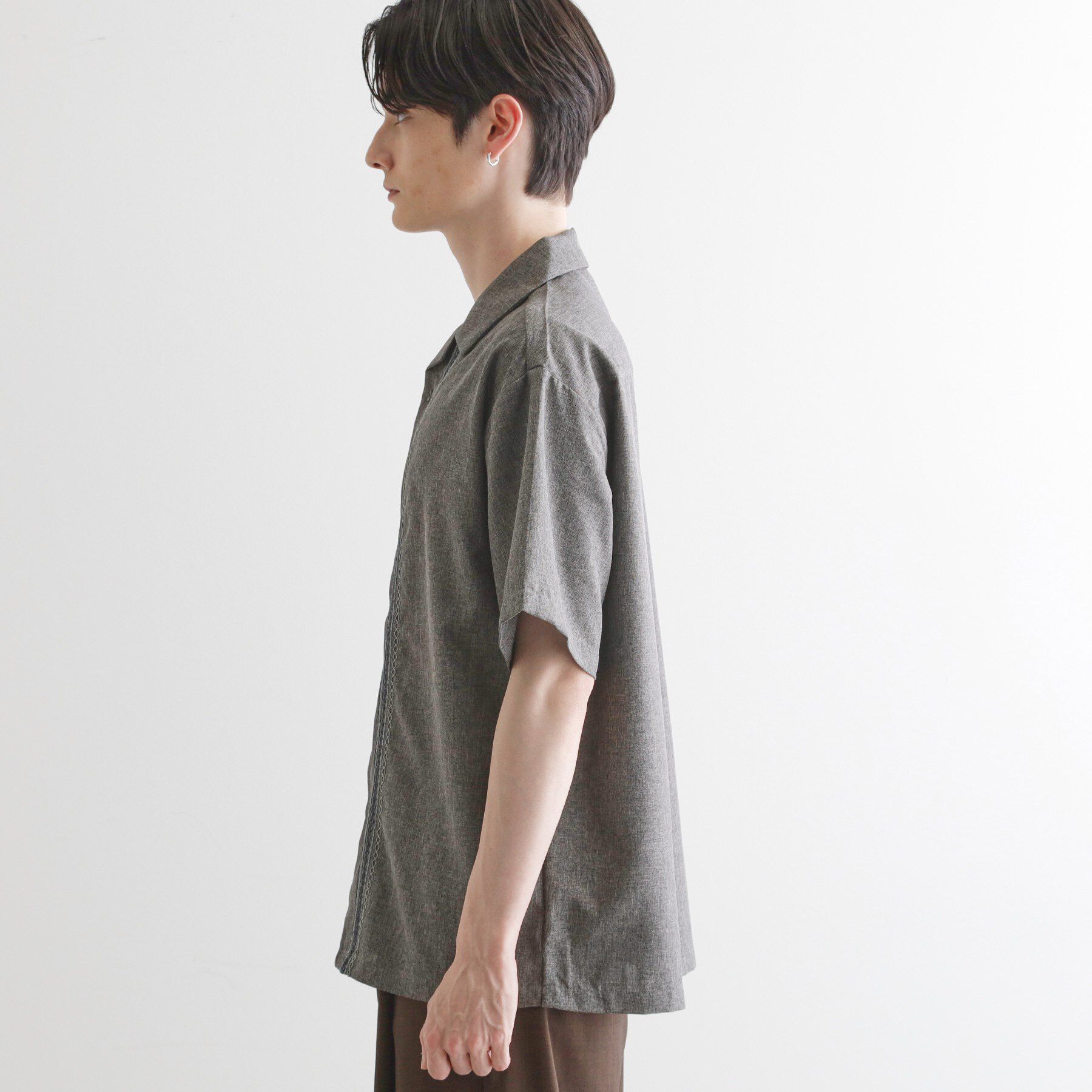 tk.TAKEO KIKUCHI「コード刺繍シャツ」|シャツ・ブラウス|