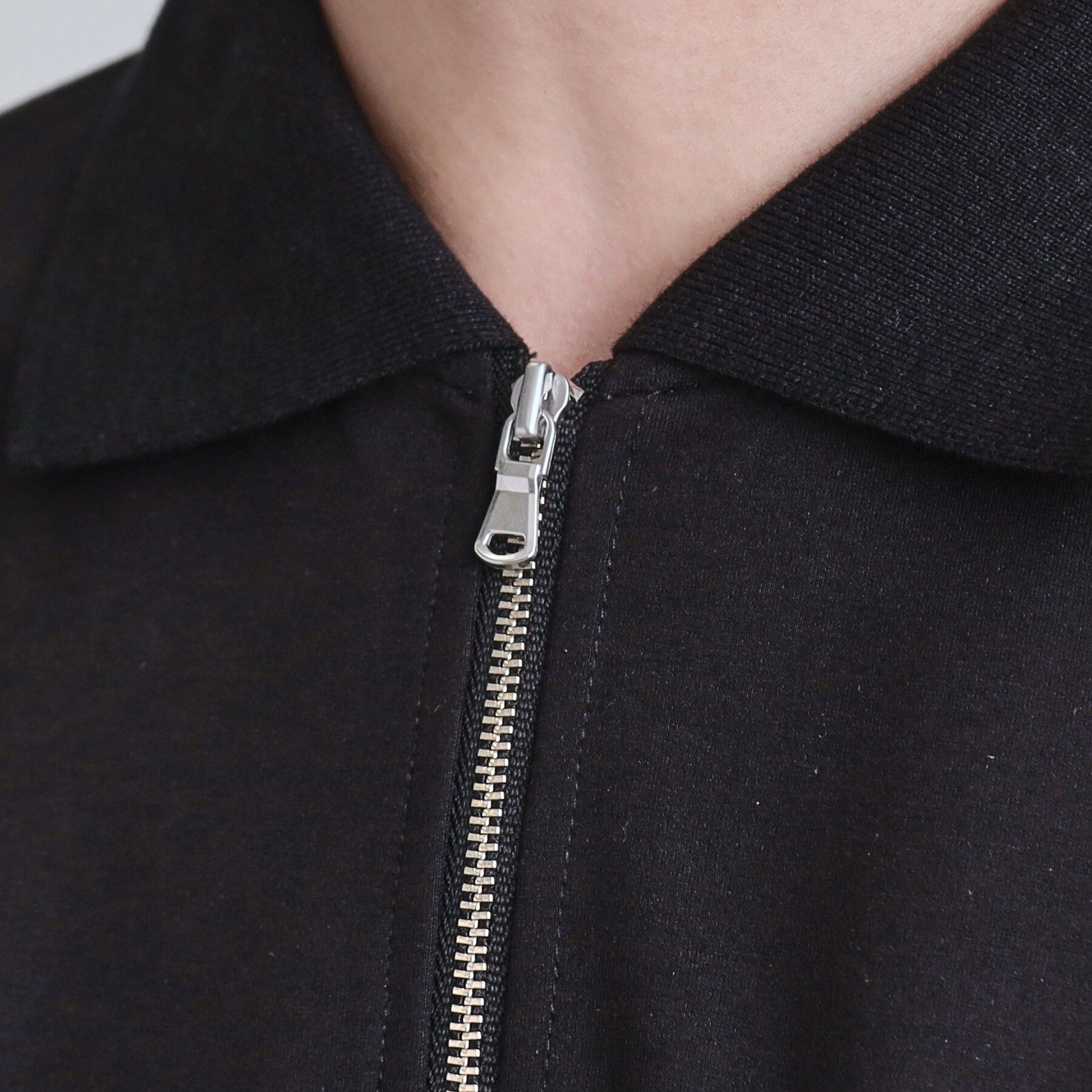 tk.TAKEO KIKUCHI「ポロ衿ハーフジップ」|ポロシャツ|