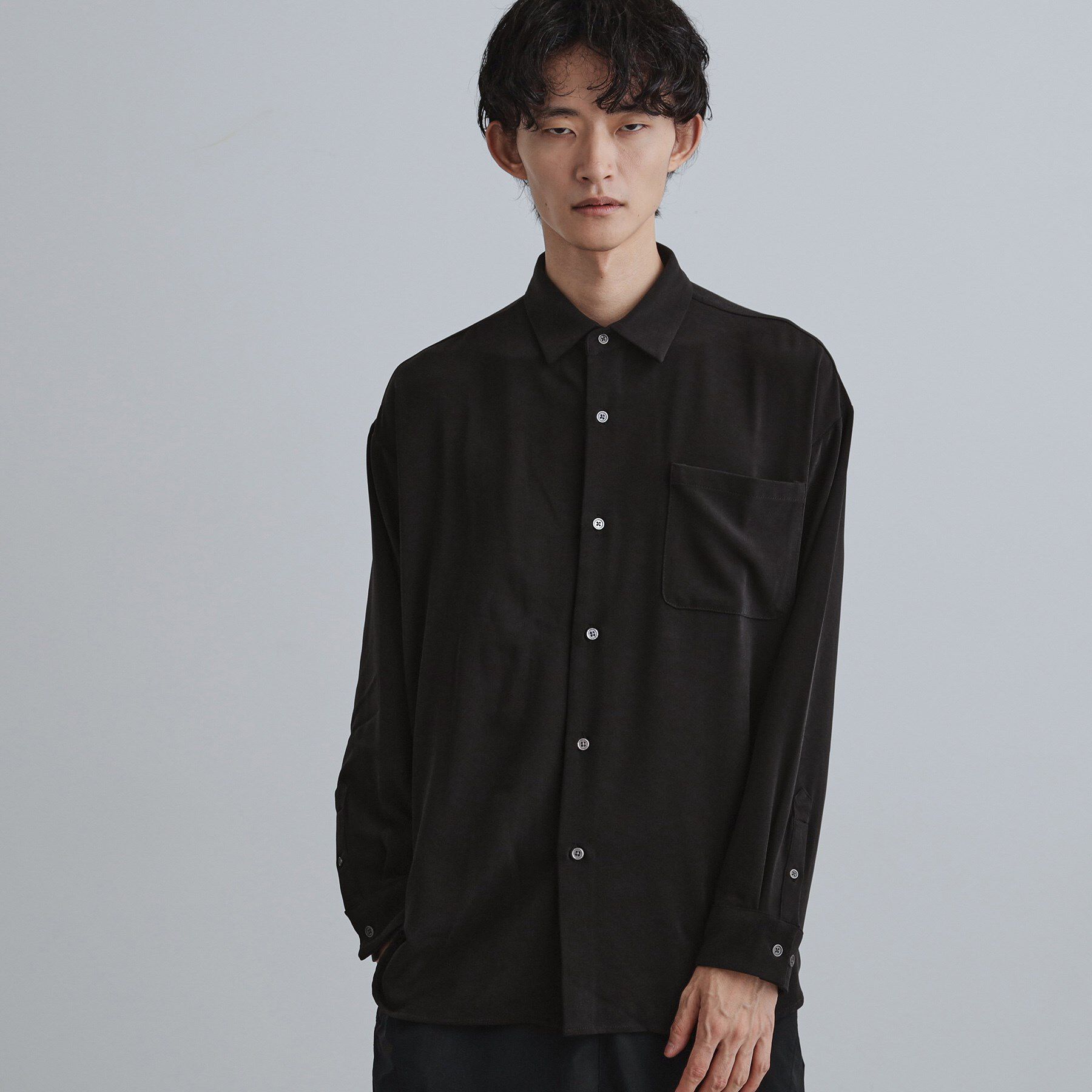 tk.TAKEO KIKUCHI「なめらかスウェードシャツ」|シャツ・ブラウス|