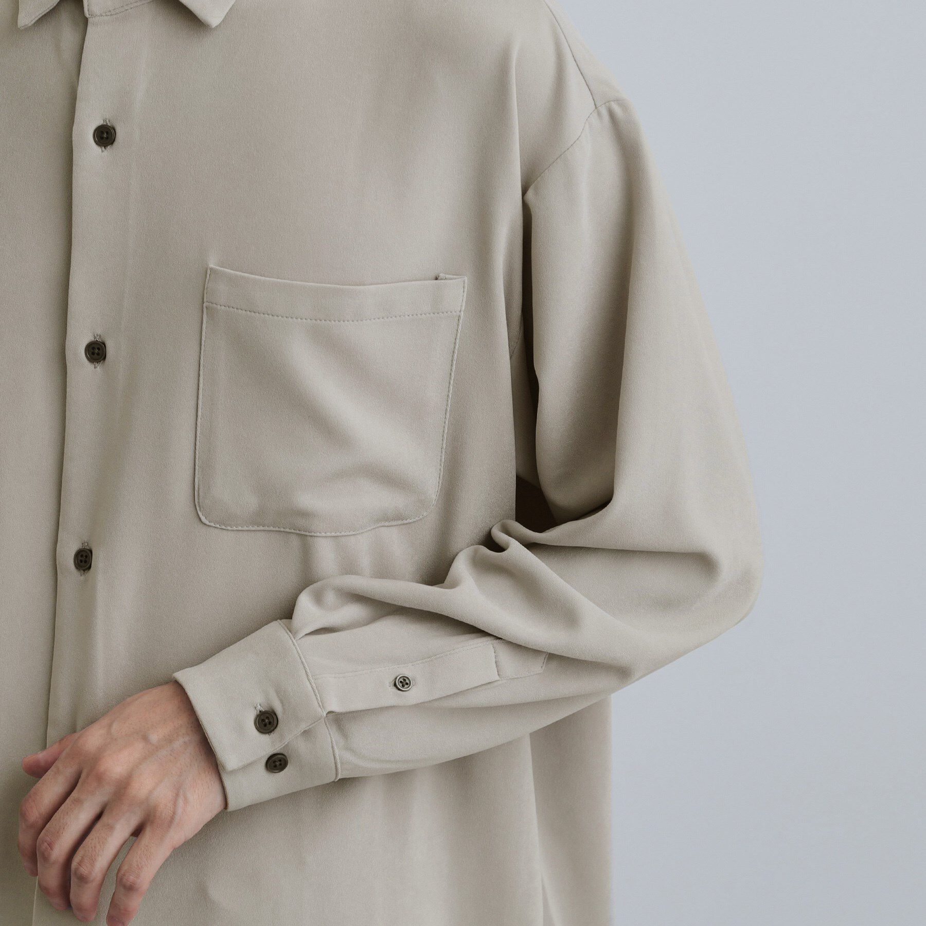 tk.TAKEO KIKUCHI「なめらかスウェードシャツ」|シャツ・ブラウス|