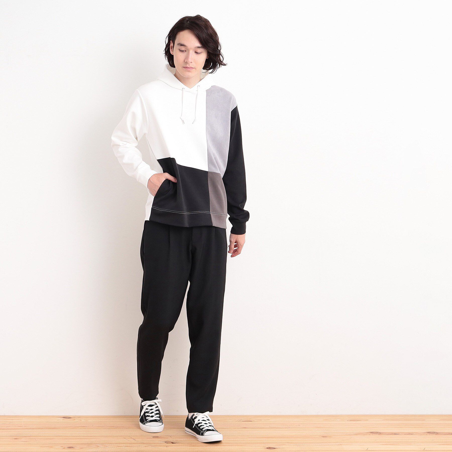 THE SHOP TK「【CAVIAN/キャビアン】リサイクルシャークスキンイージーパンツ セットアップ可」|その他|