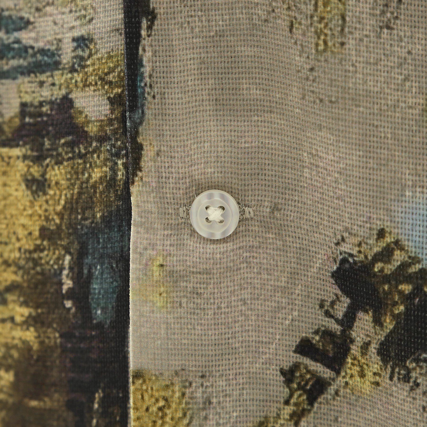 THE SHOP TK「アートプリントメッシュ半袖シャツ　【洗濯機OK】」|シャツ・ブラウス|