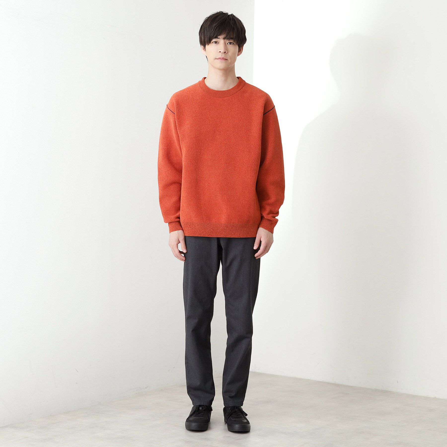 THE SHOP TK「7DAYSヘリンボンパンツ WARM【裏起毛/ストレッチ/洗濯機OK】」|その他|