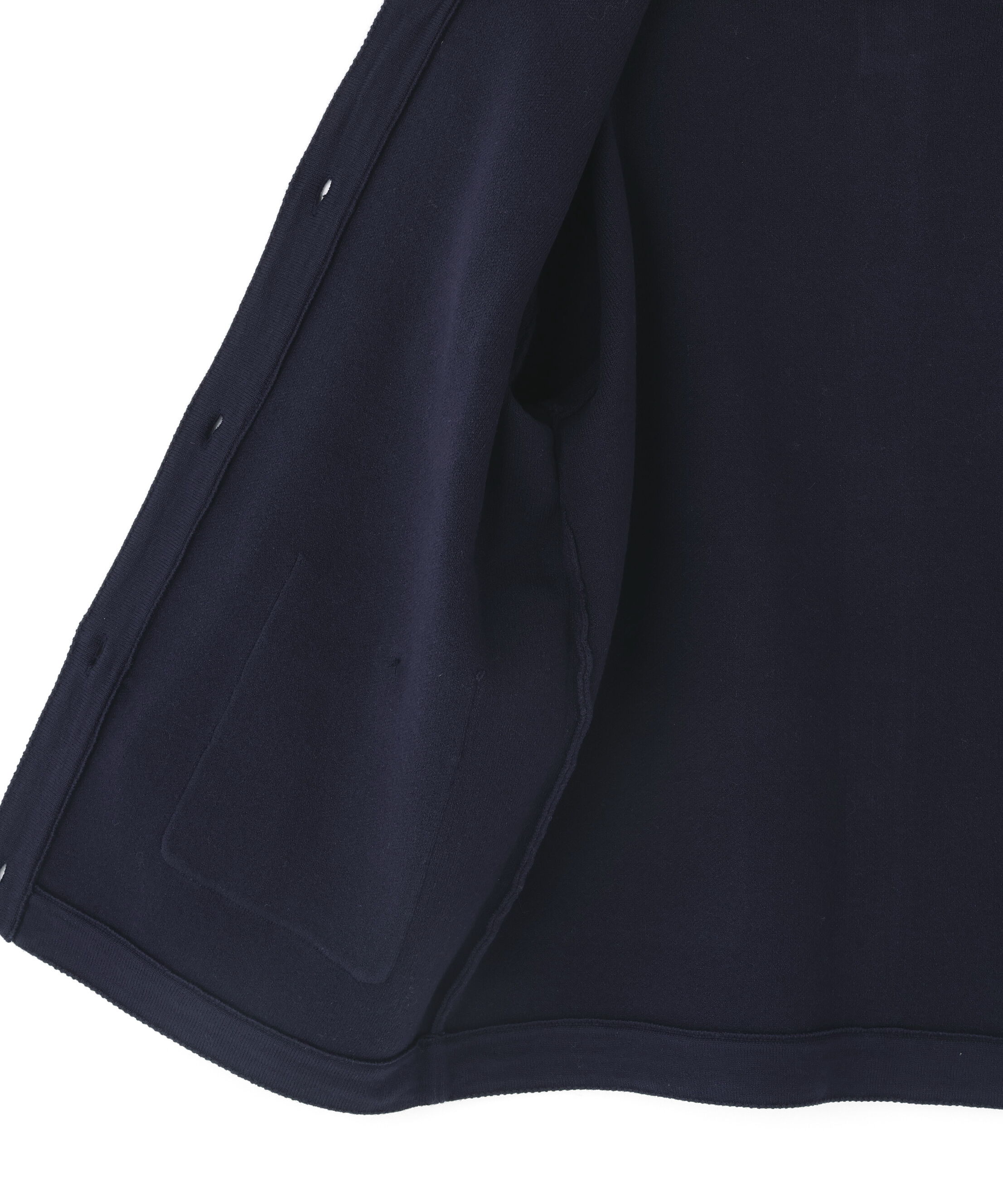  「ミドル丈ニットジャケット」|ニット・セーター|