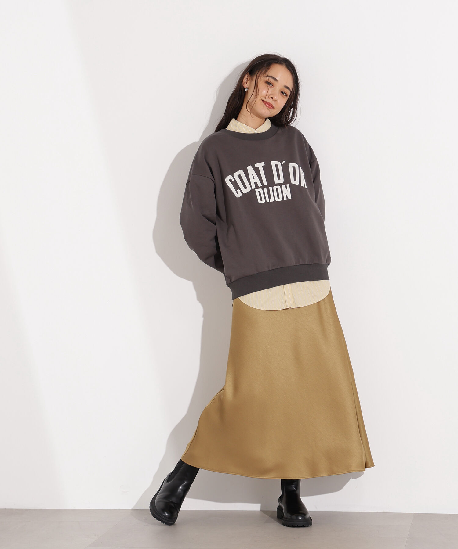  「レタリングオーバースウェット」|Tシャツ・カットソー|