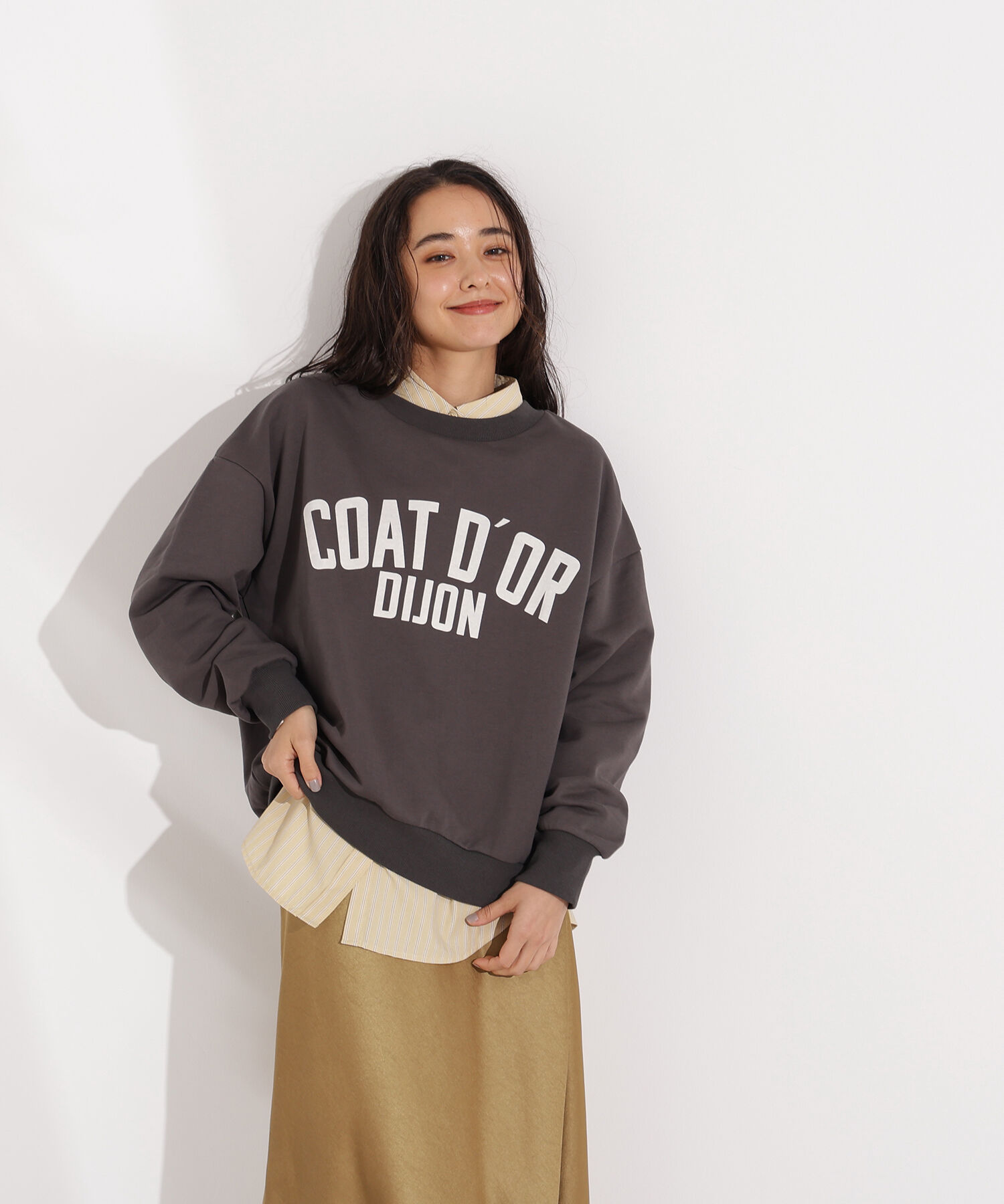  「レタリングオーバースウェット」|Tシャツ・カットソー|