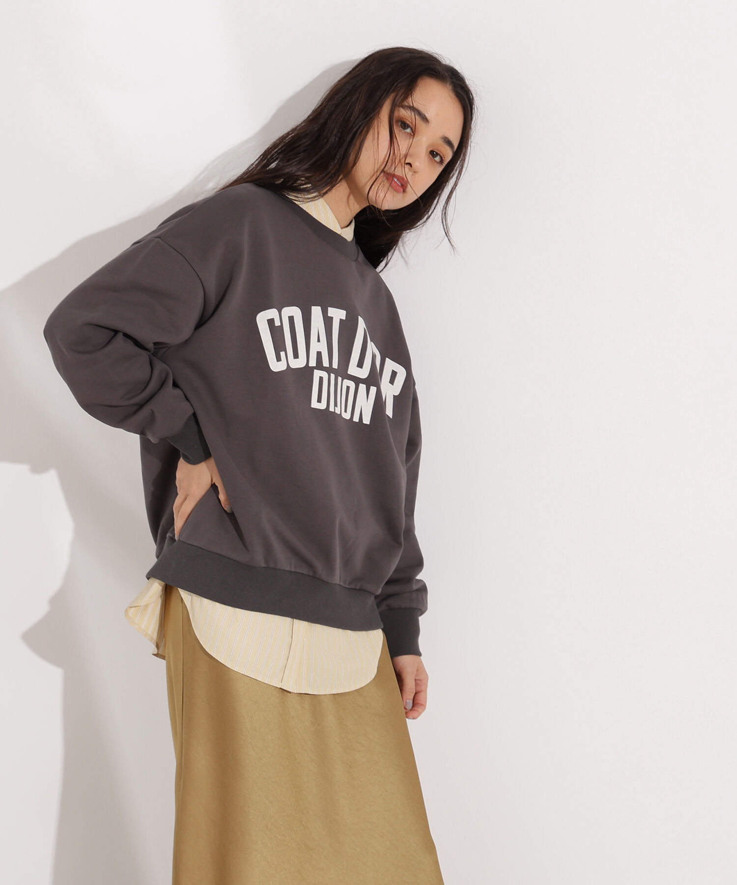  「レタリングオーバースウェット」|Tシャツ・カットソー|