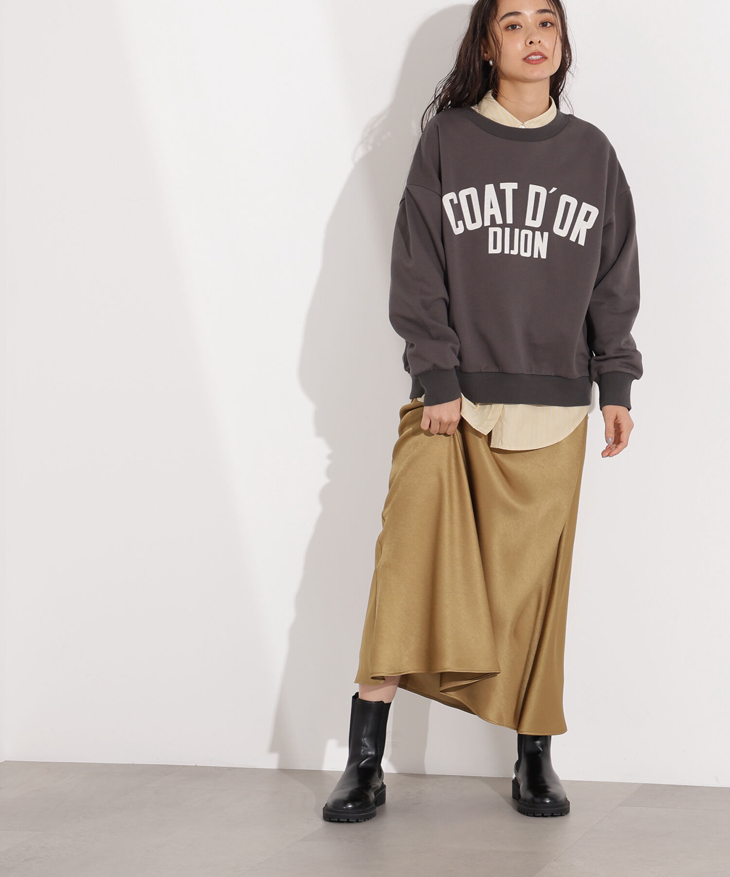  「レタリングオーバースウェット」|Tシャツ・カットソー|