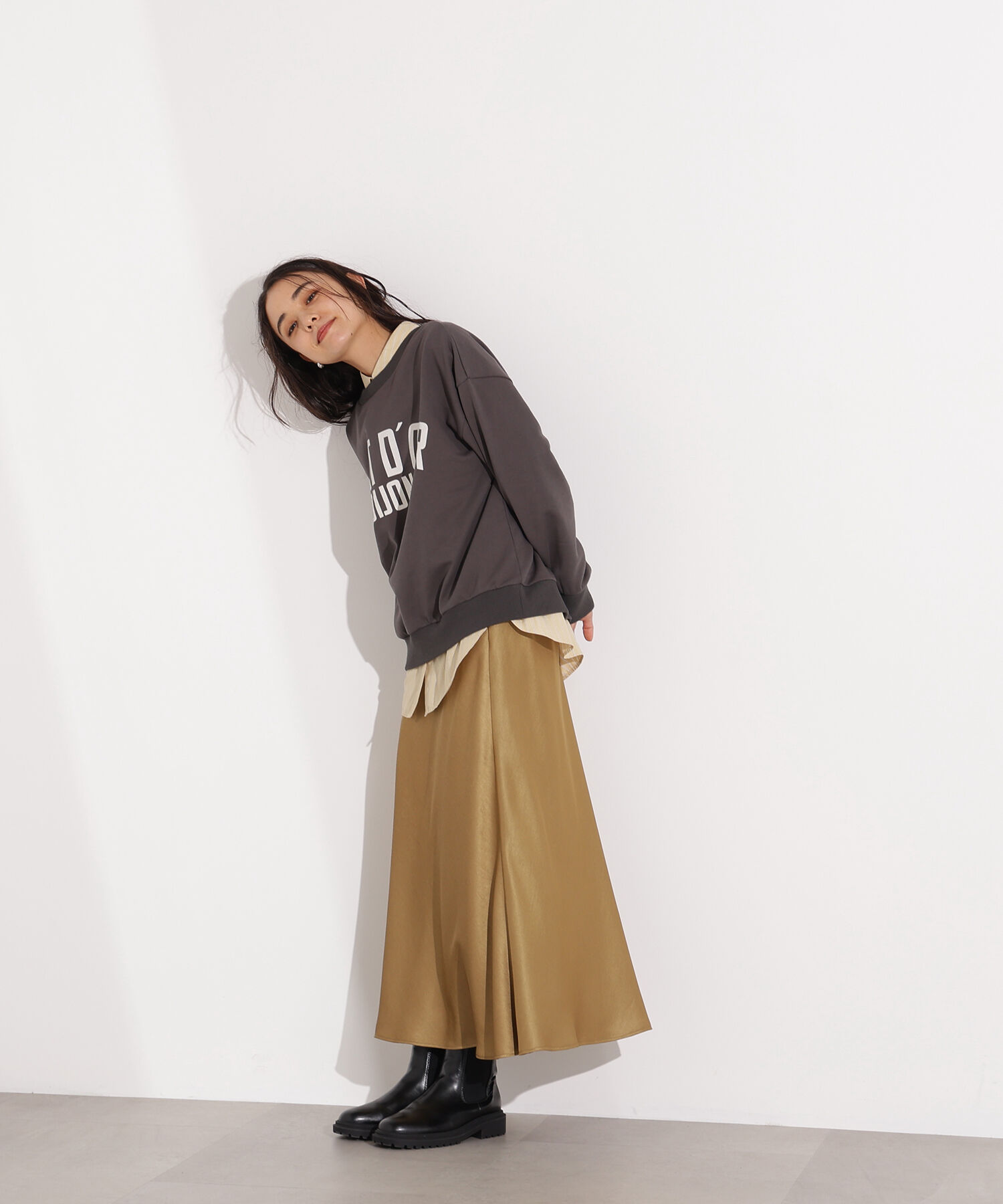  「レタリングオーバースウェット」|Tシャツ・カットソー|