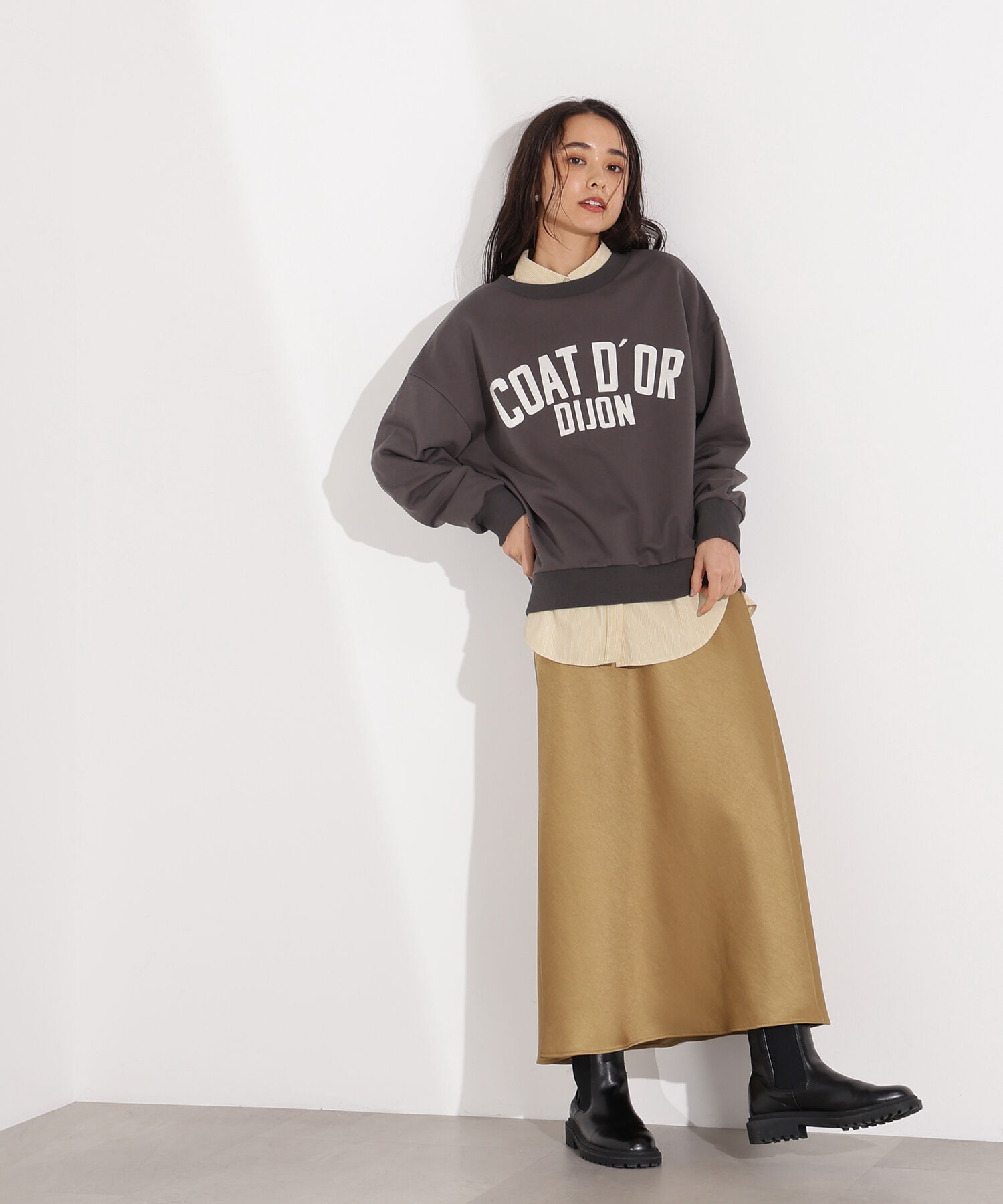  「レタリングオーバースウェット」|Tシャツ・カットソー|