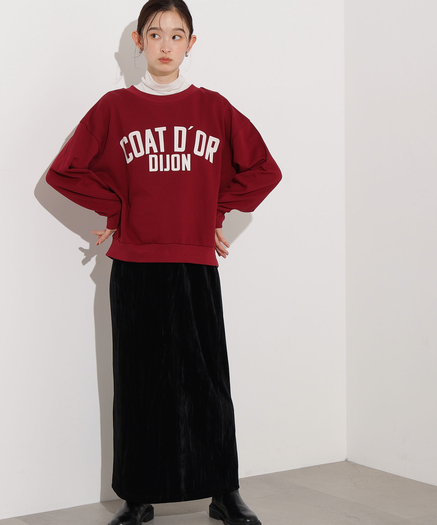  「レタリングオーバースウェット」|Tシャツ・カットソー|