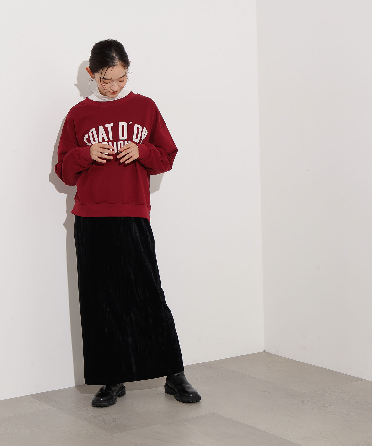  「レタリングオーバースウェット」|Tシャツ・カットソー|