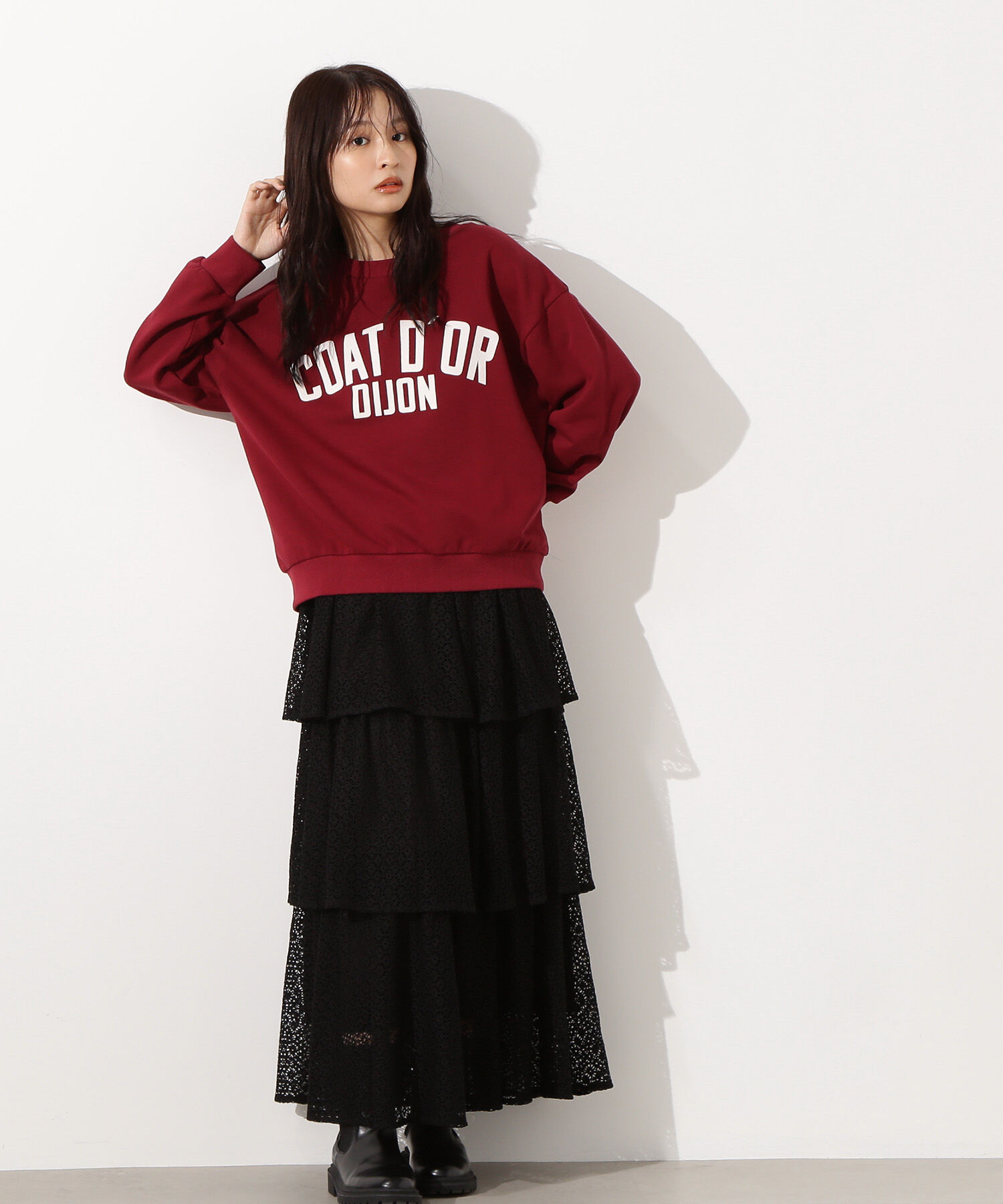  「レタリングオーバースウェット」|Tシャツ・カットソー|