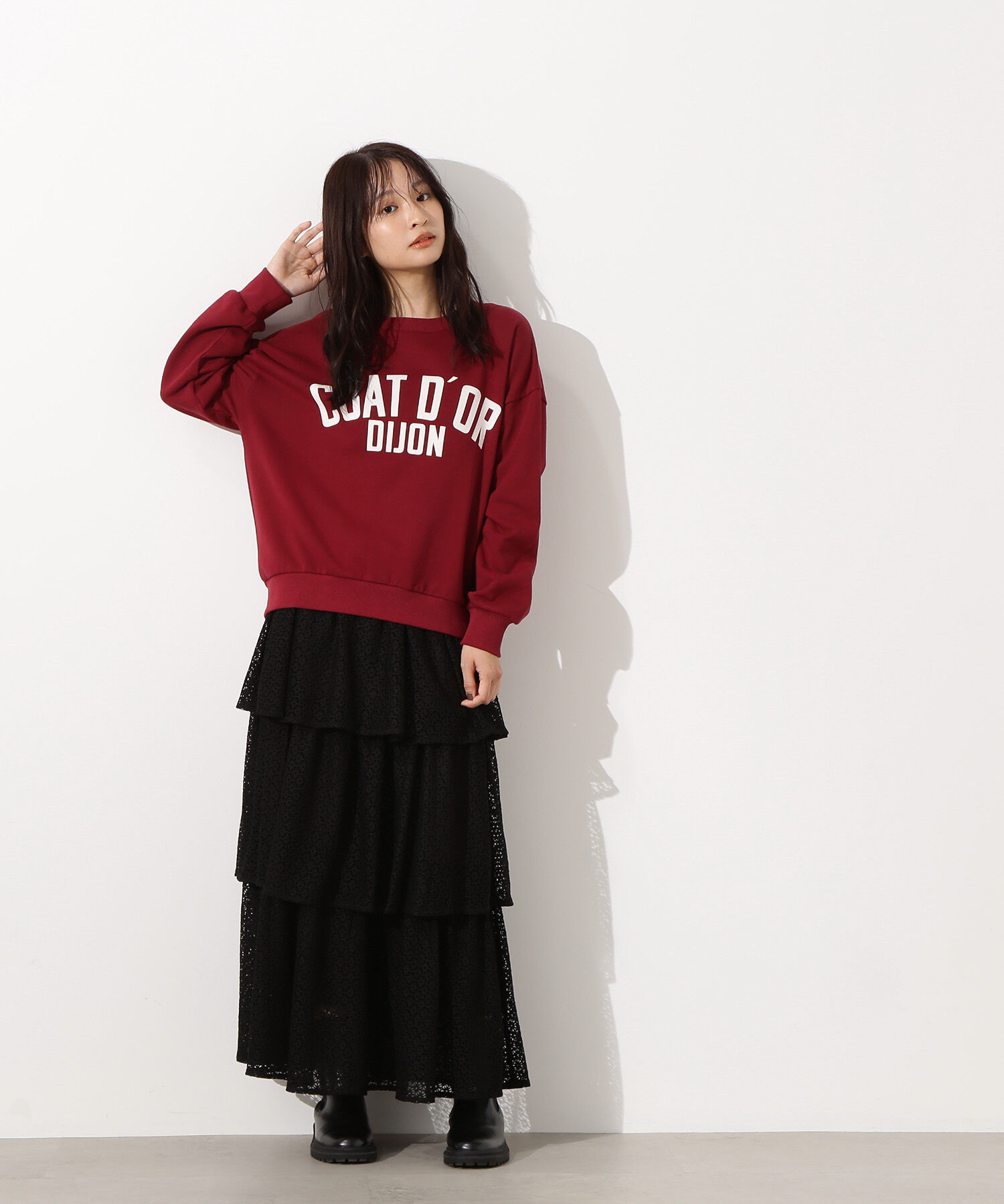  「レタリングオーバースウェット」|Tシャツ・カットソー|