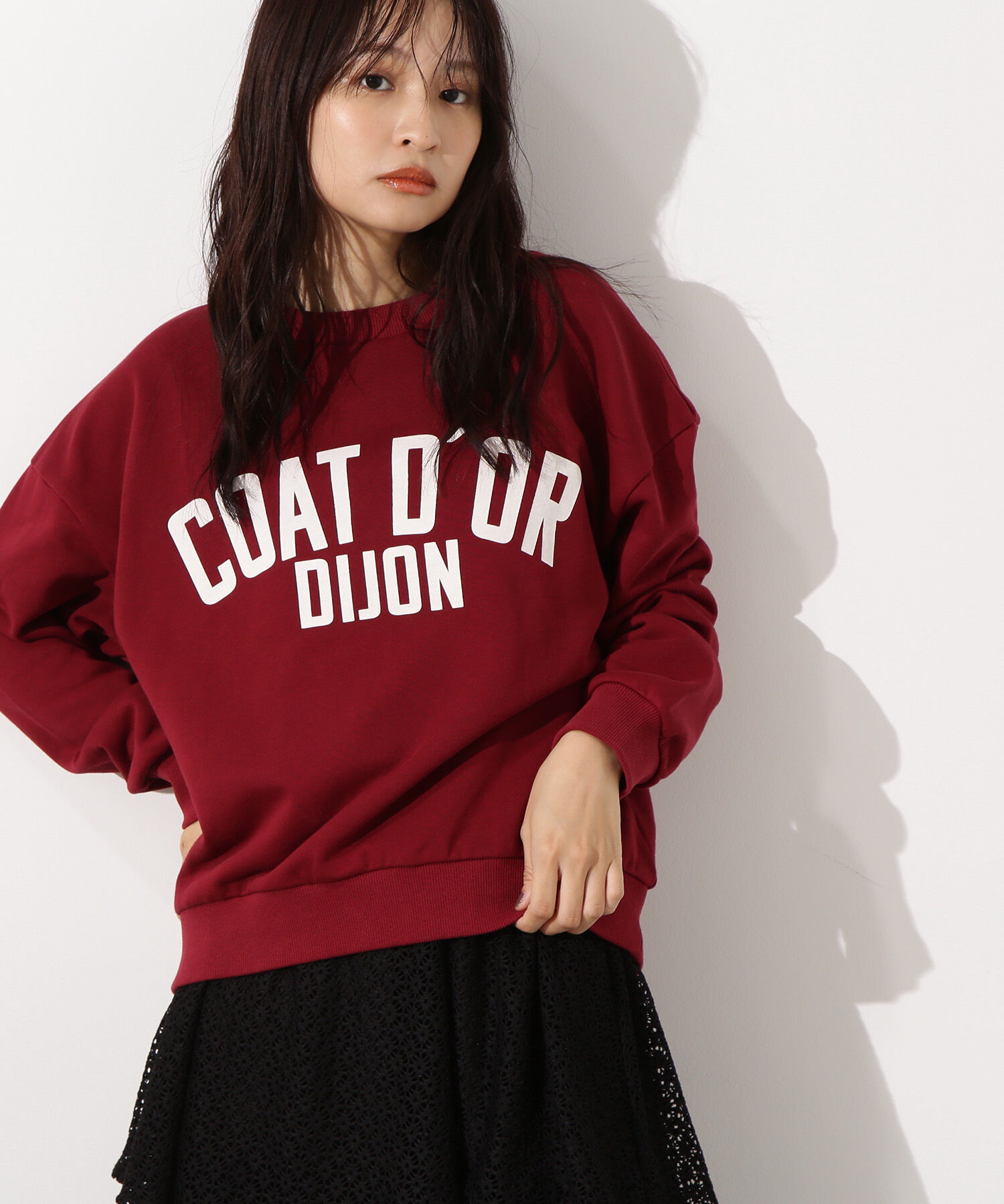  「レタリングオーバースウェット」|Tシャツ・カットソー|