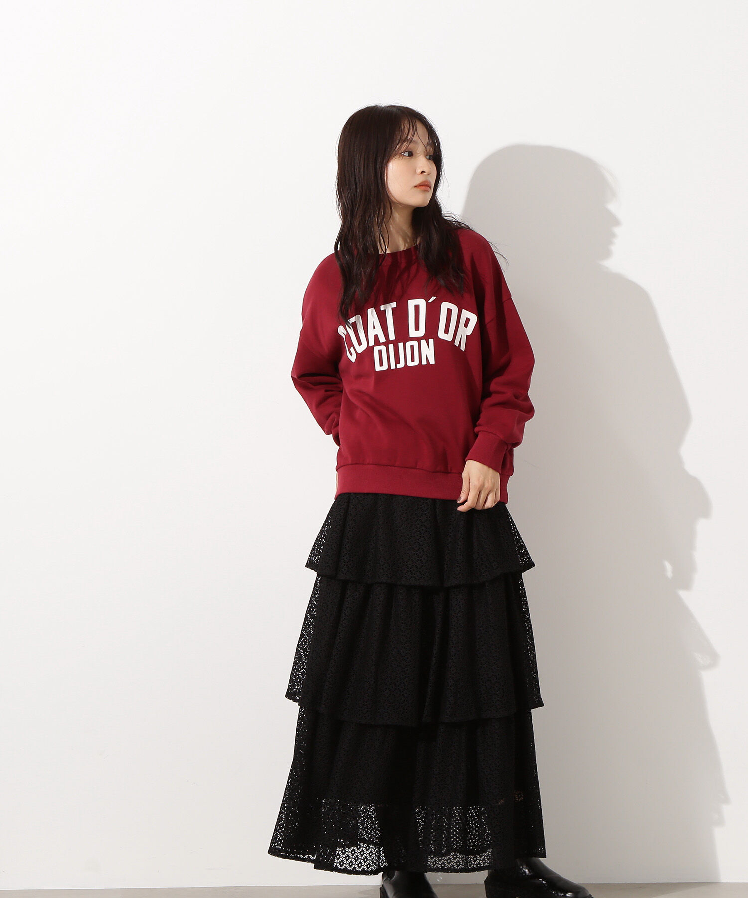  「レタリングオーバースウェット」|Tシャツ・カットソー|