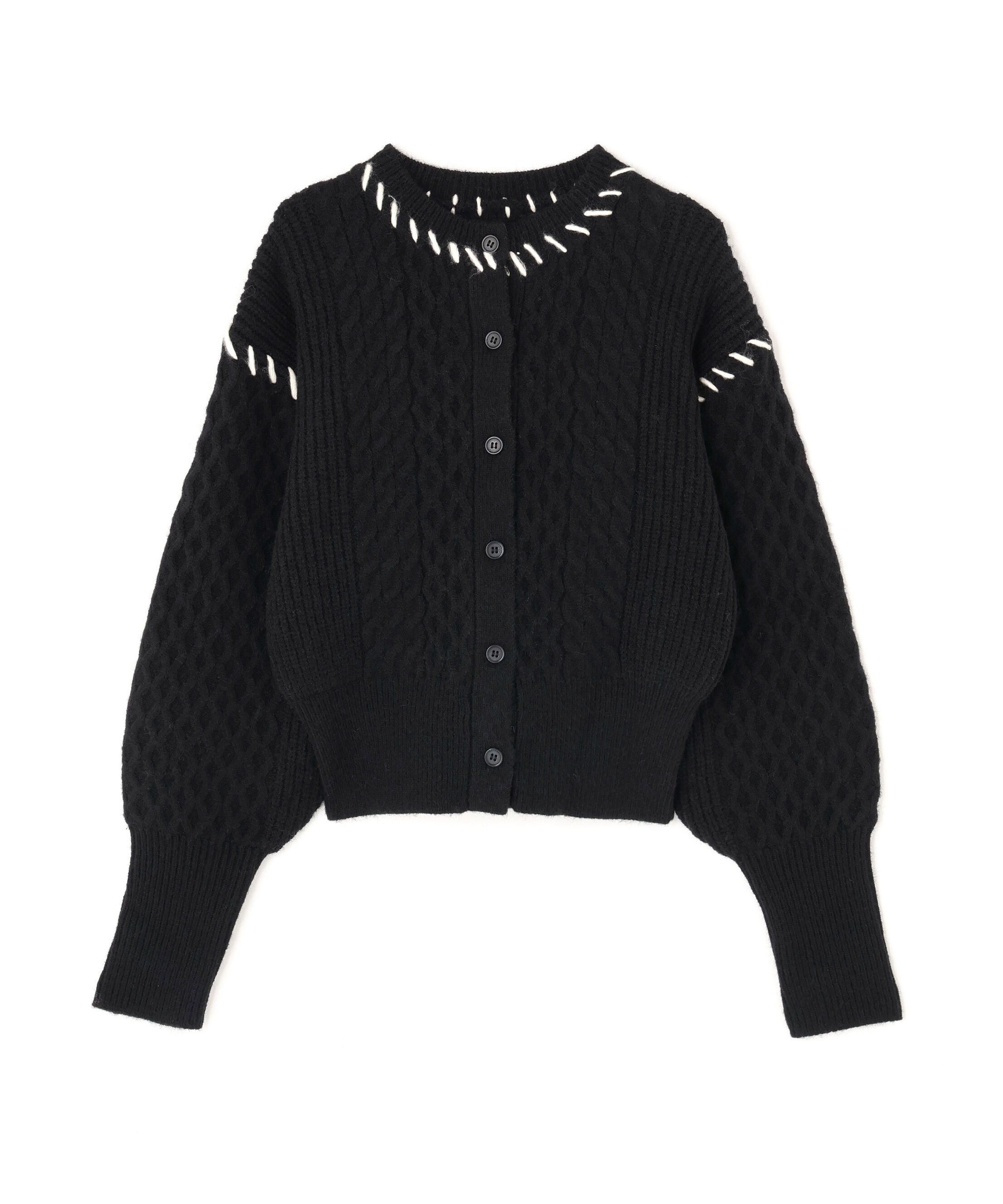  「ケーブルステッチカーディガン」|ニット・セーター|