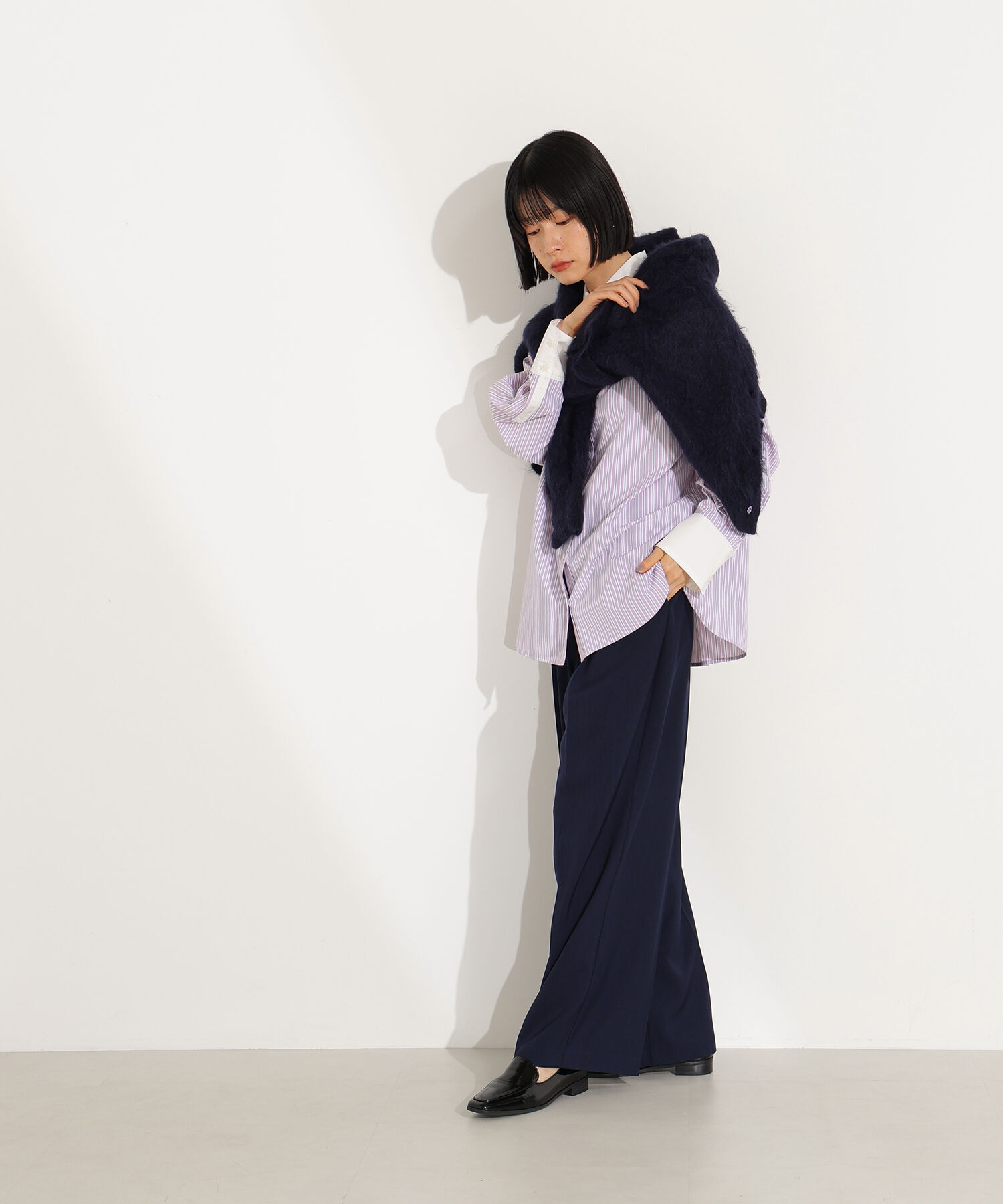  「ツータックワイドパンツ」|その他|