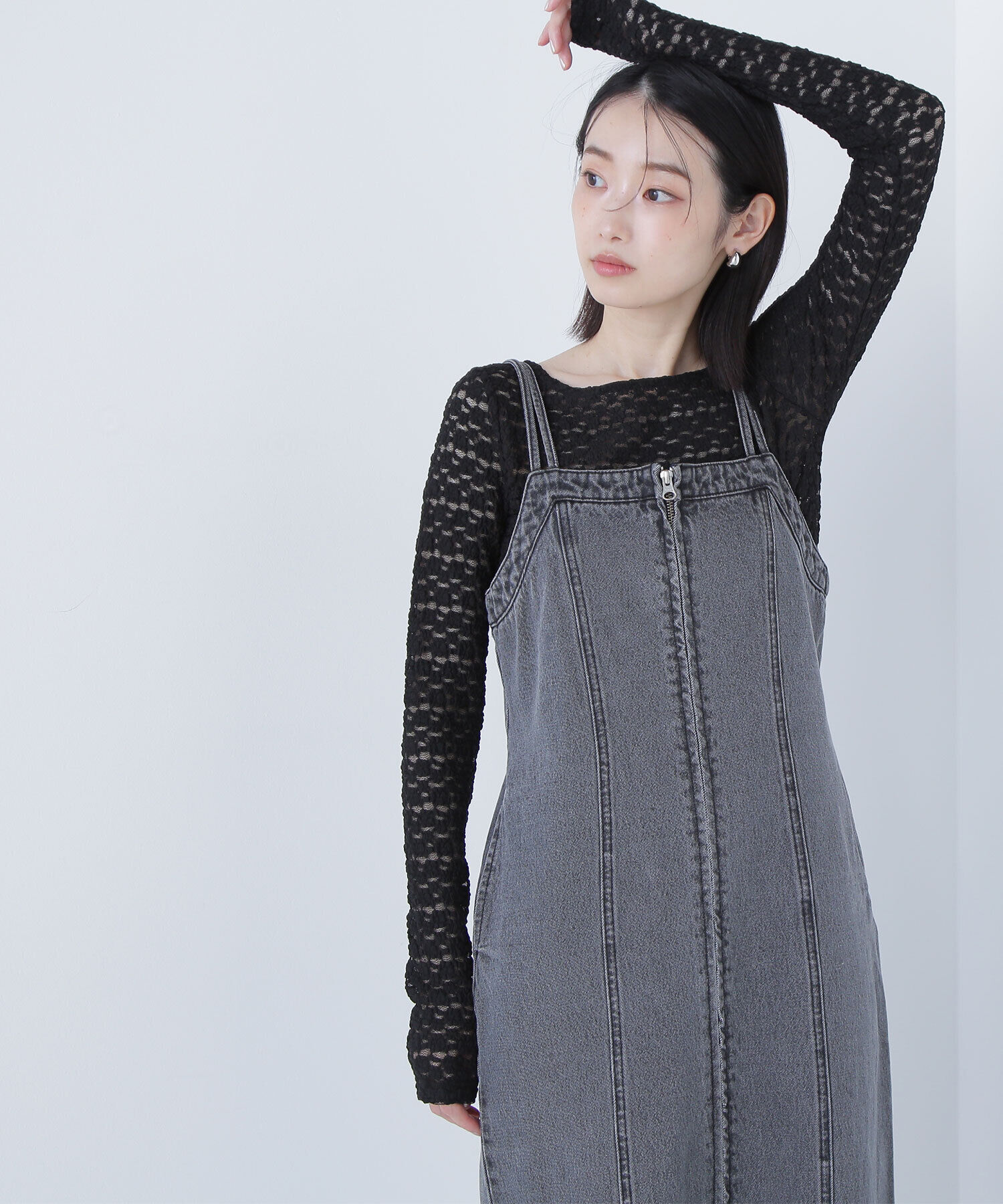  「ストレッチレーストップス」|Tシャツ・カットソー|