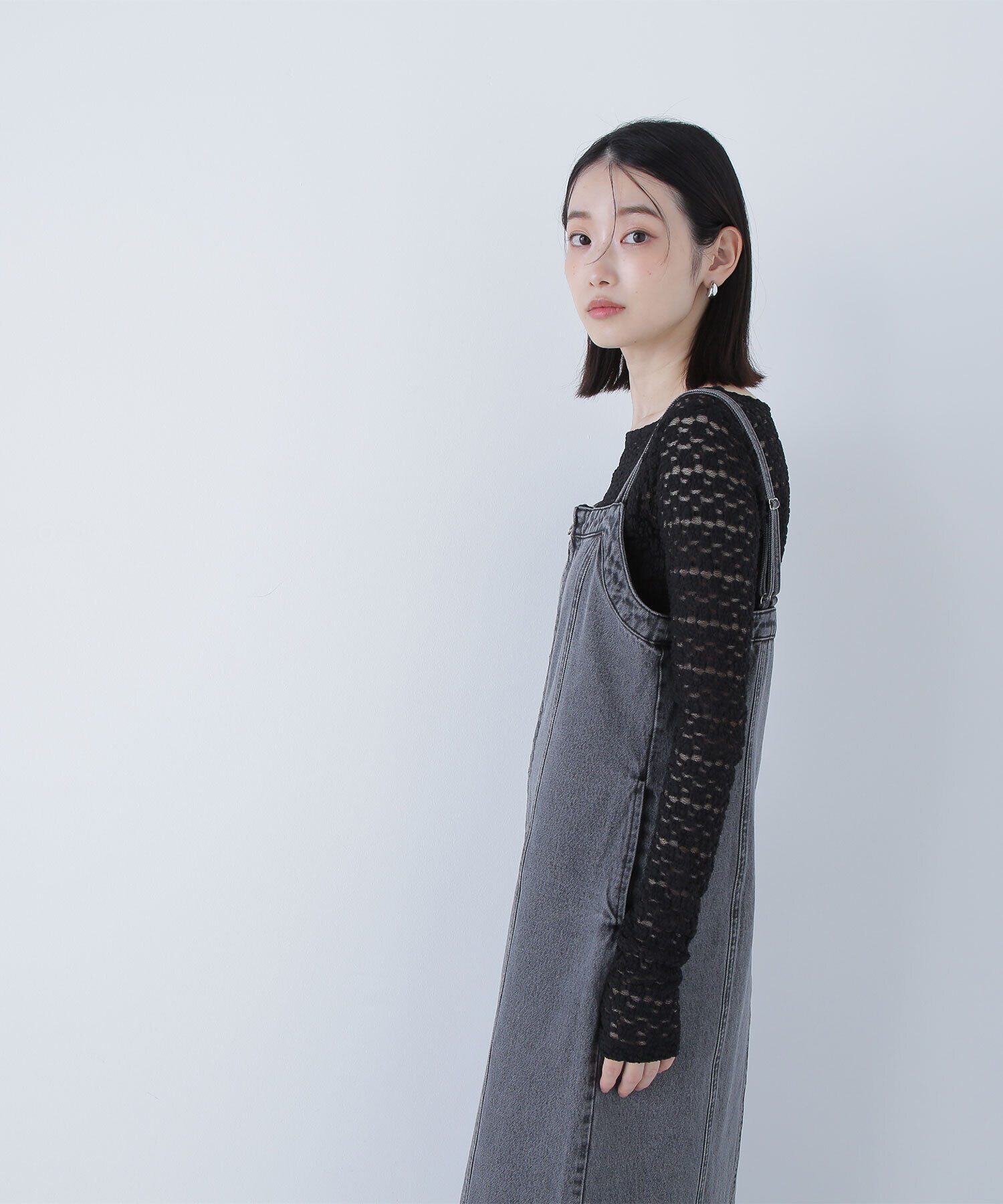  「ストレッチレーストップス」|Tシャツ・カットソー|