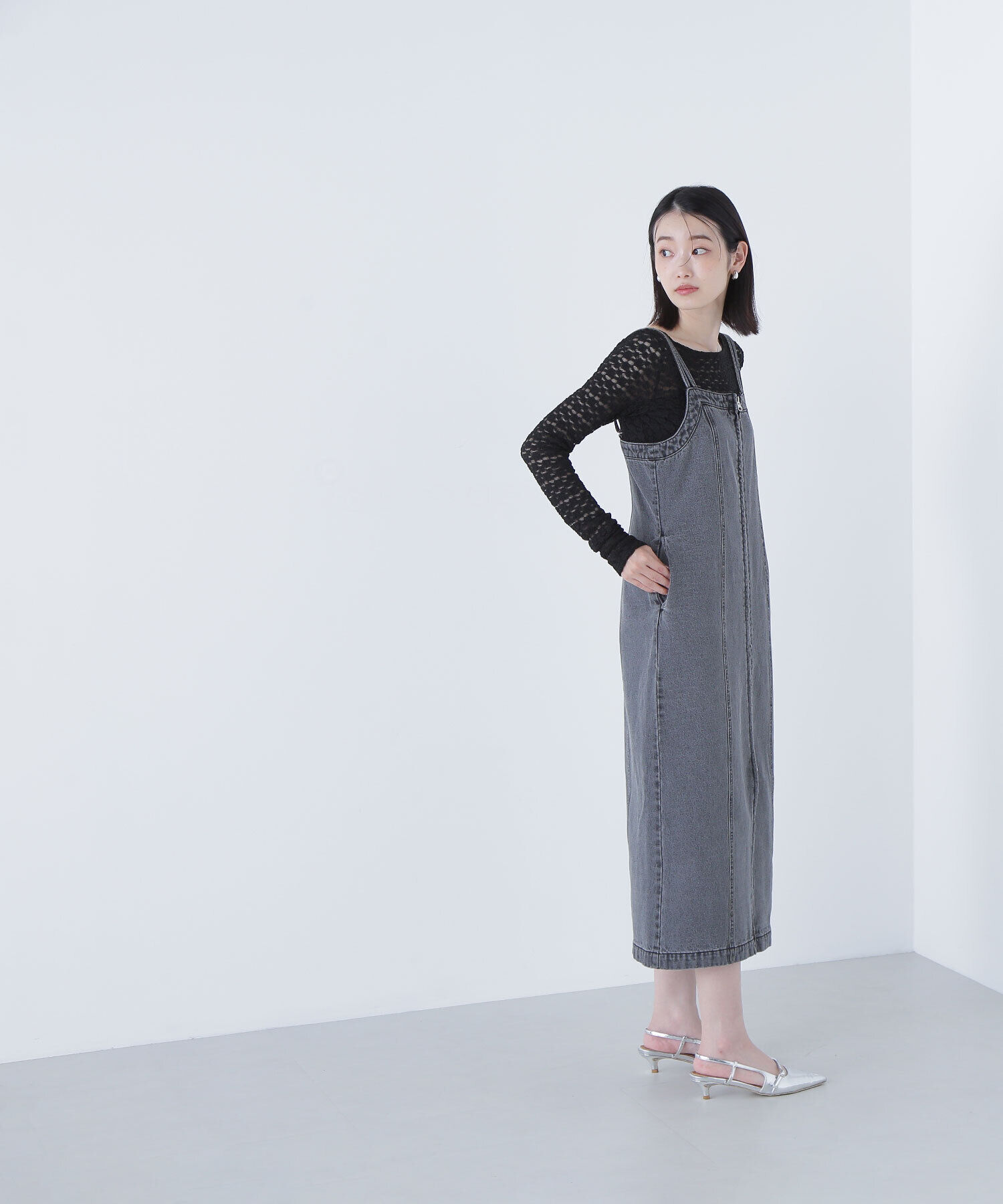  「ストレッチレーストップス」|Tシャツ・カットソー|