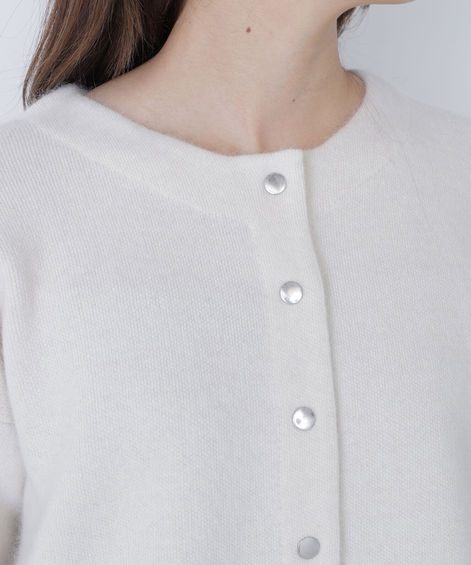  「FOX接結ニットジャケット」|ニット・セーター|