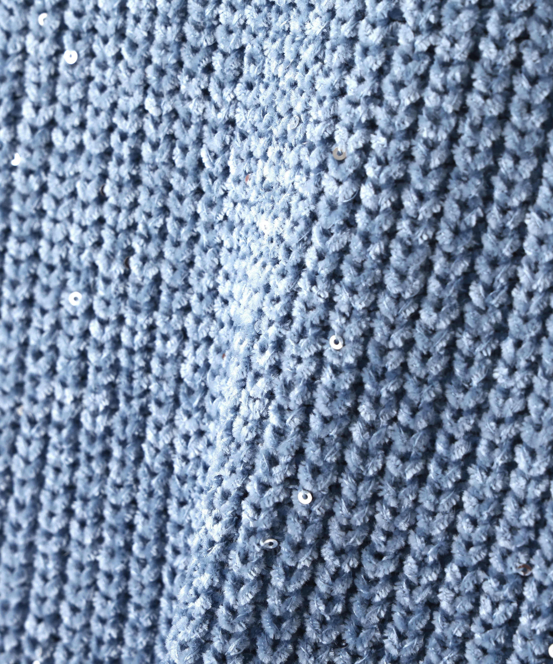  「スパンコールモールニット」|ニット・セーター|