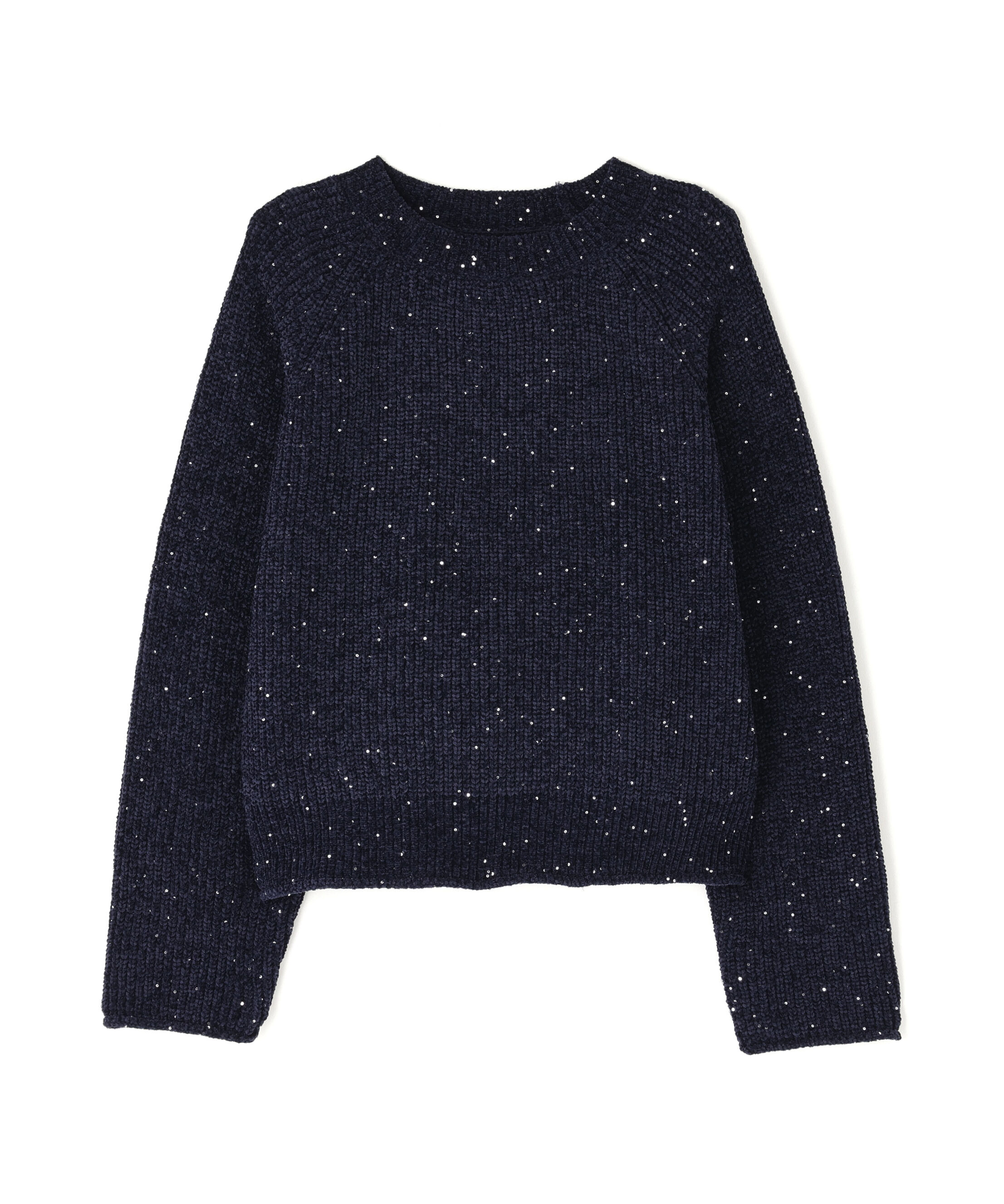  「スパンコールモールニット」|ニット・セーター|