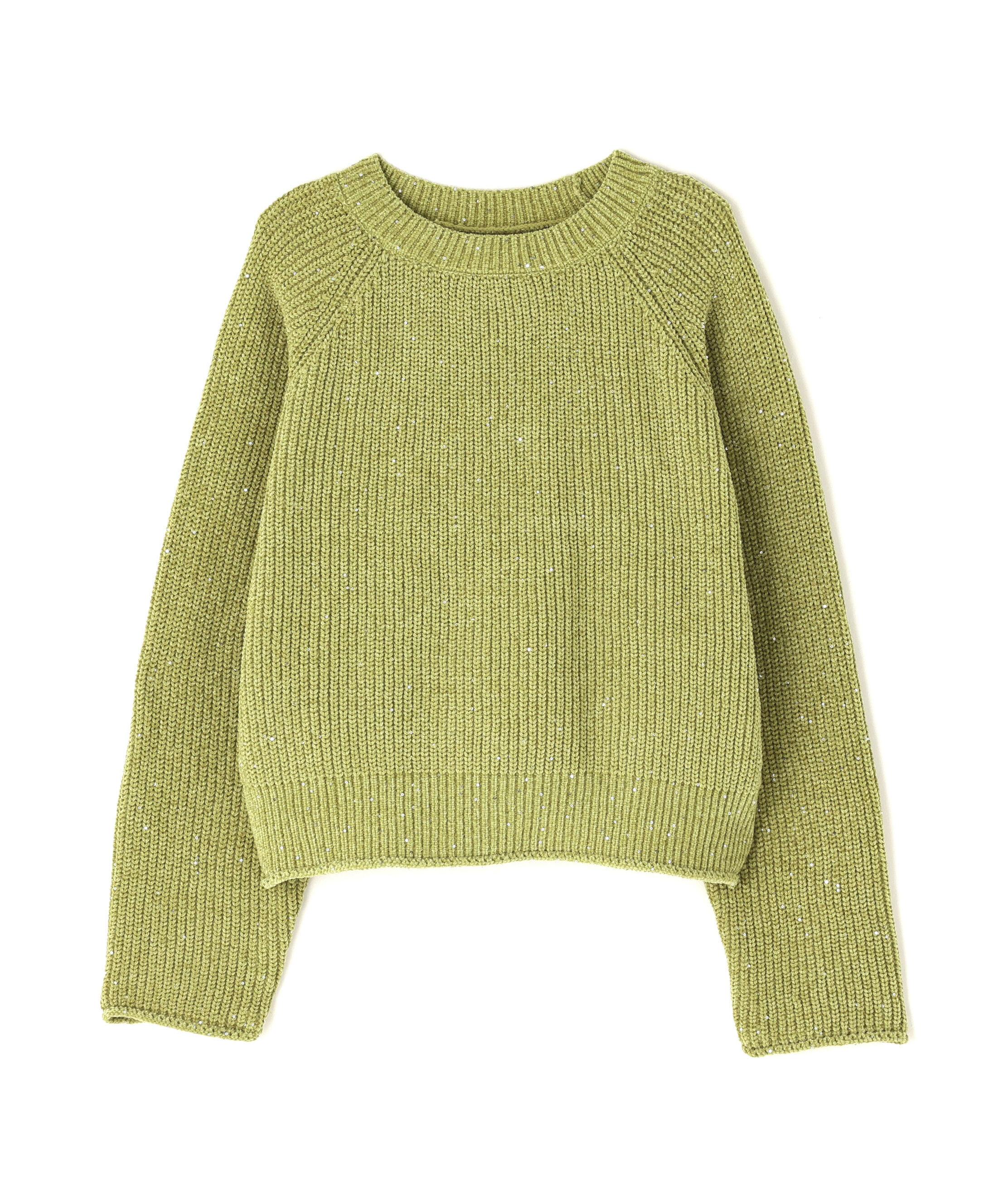  「スパンコールモールニット」|ニット・セーター|