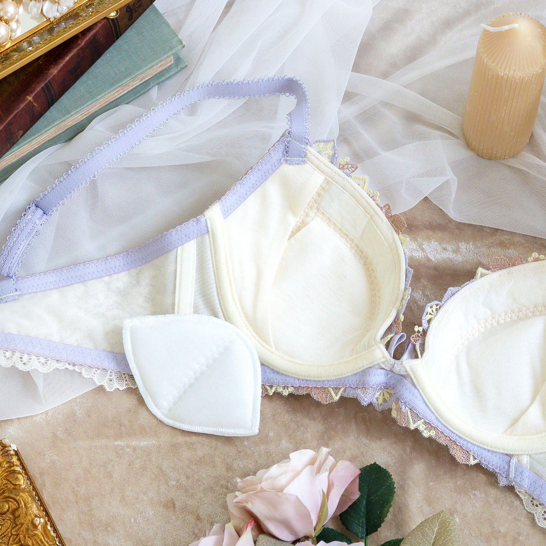 Risa Magli「アデリーノ ブラジャー （E-F） ＜V Make Type＞」|インナー|