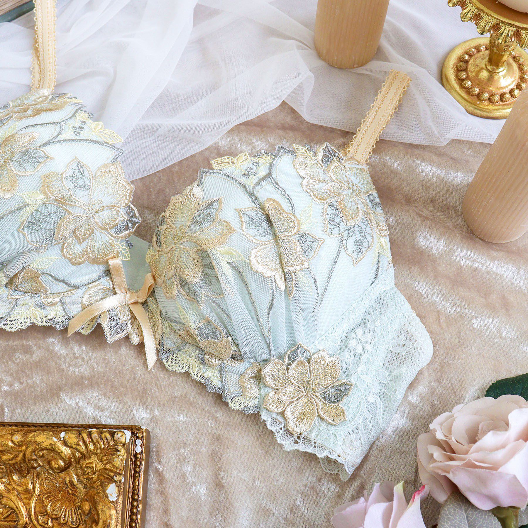 Risa Magli「アデリーノ ブラジャー （G-H） ＜V Make Type＞」|インナー|