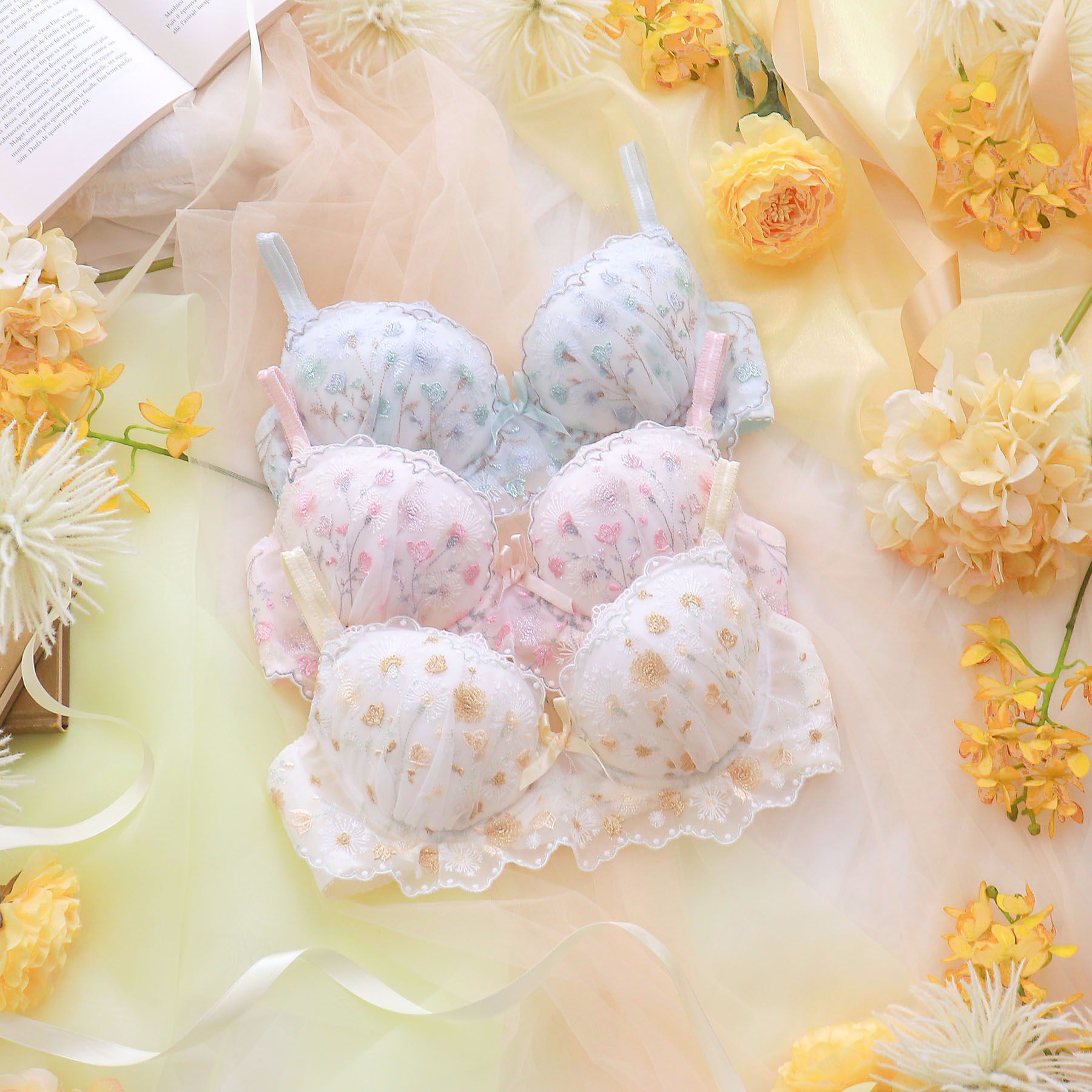 Risa Magli「ミリ ブラジャー （E-F） ＜スウィートリッチ＞」|インナー|